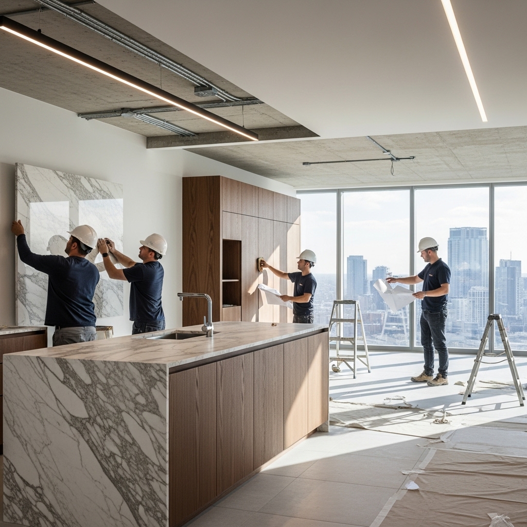 مشاريع التشطيبات